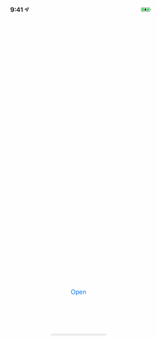 Не всплывай! Прерываемые транзишены в iOS - 5